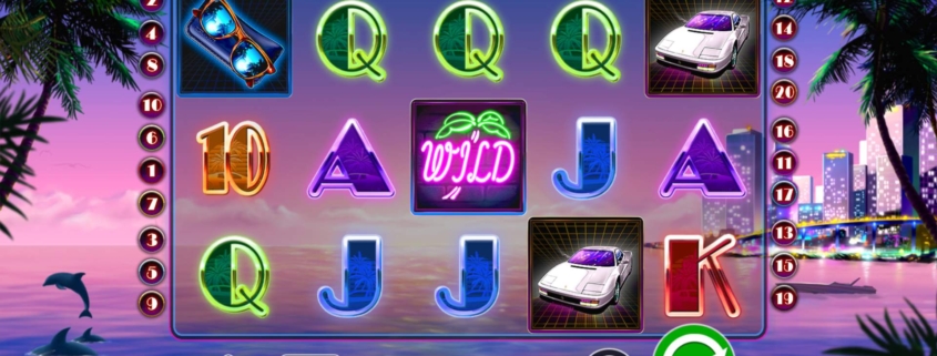Miami Dice (Crucible) slot game screenshot
