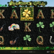 Shamrock Gold slot game with Irish theme