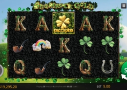 Shamrock Gold slot game with Irish theme