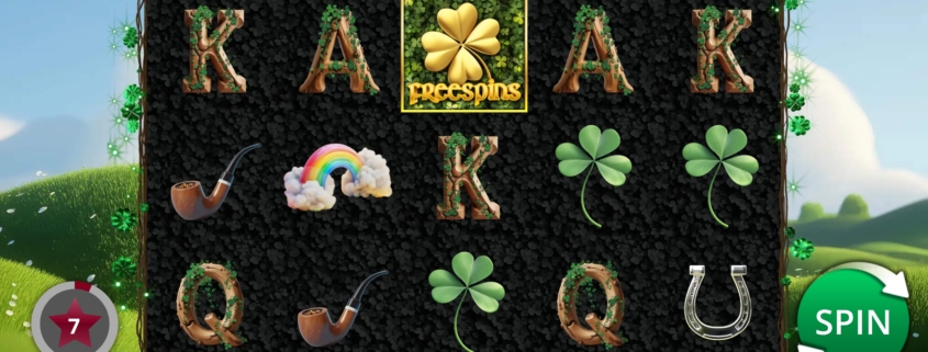 Shamrock Gold slot game with Irish theme