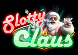 Slotty Claus square game logo
