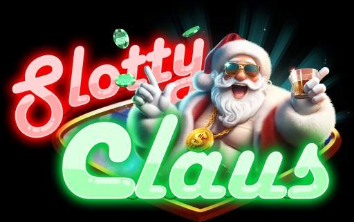 Slotty Claus square game logo