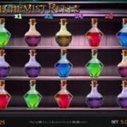 Alchemist Reels slot game screen