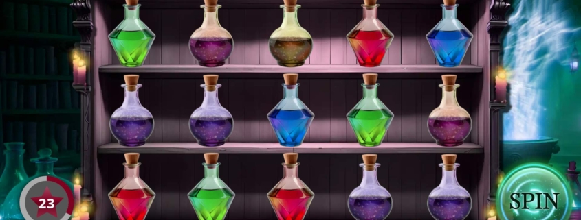 Alchemist Reels slot game screen