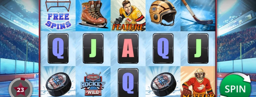 Legends of Hockey Slot Game