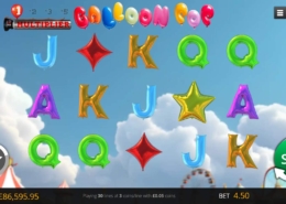 Balloon Pop Slot Game Interface