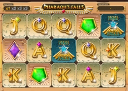 Game Features of Pharaoh’s Falls