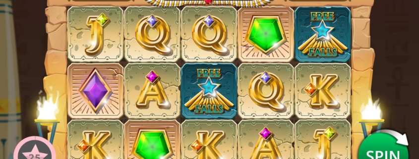Game Features of Pharaoh’s Falls