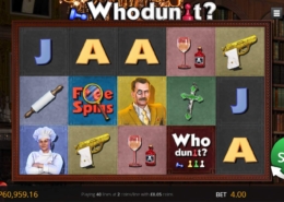 Whodunit Slot Gameplay Screenshot
