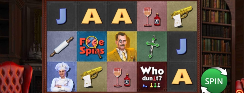 Whodunit Slot Gameplay Screenshot