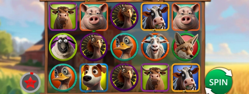 Wild Acres Farm Slot Gameplay