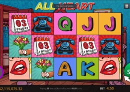 All Heart slot game screenshot