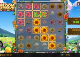 Bloomstrike Slot Game Screen