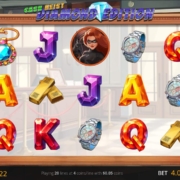Cash Heist Diamond Edition slot game screenshot