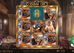 Cashbah Cafe slot game interface