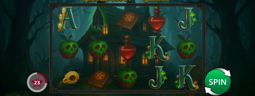 Cauldron Of Cash slot game interface