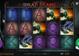 Dead Beats slot reels gameplay