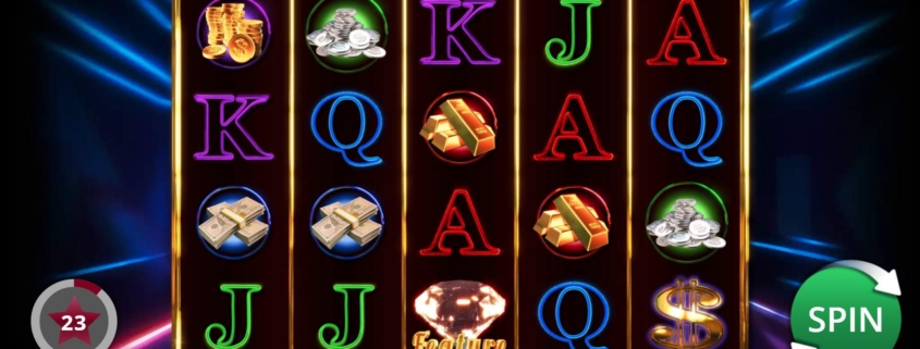 Diamond Luxe slot reels gameplay