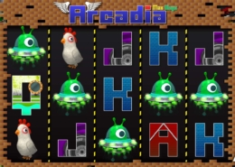 Arcadia Slot Game Screenshot