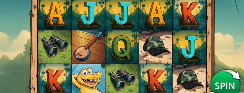 Golden Gator Slot Game Image