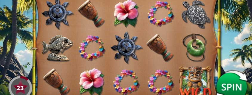 Hawaiian Cascade Slot Gameplay