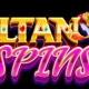 Sultan of Spins slot game logo