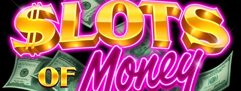 Slots of Money logo with multiple lines